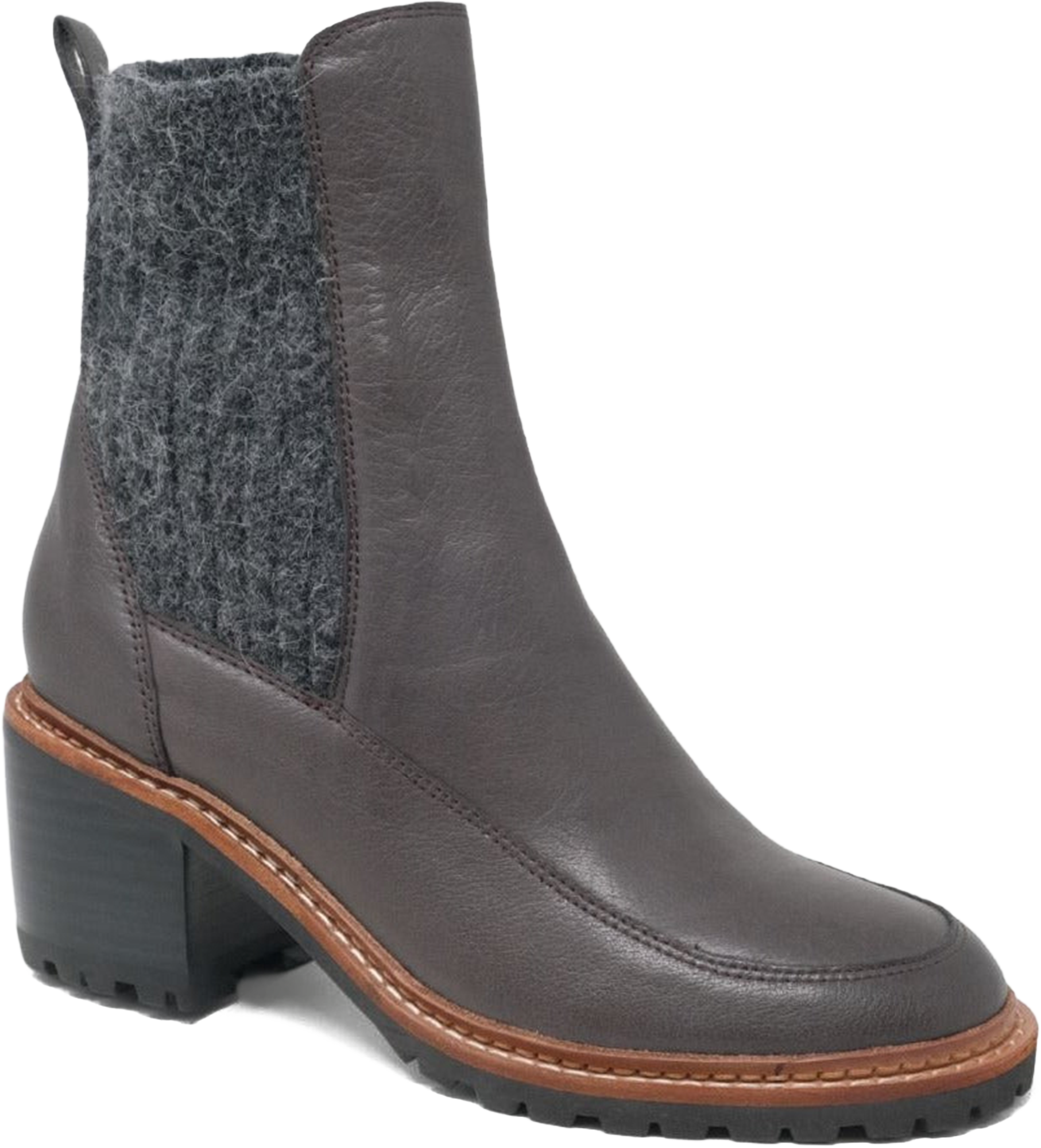 Django & Juliette Barret Boot in Chocolate Leather. Sku: DJ20086EXDLE
