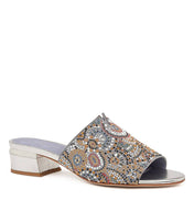 Side View Women's Django & Juliette Tammy Sandal In Denim Suede Sku: Dj13299Dadsu