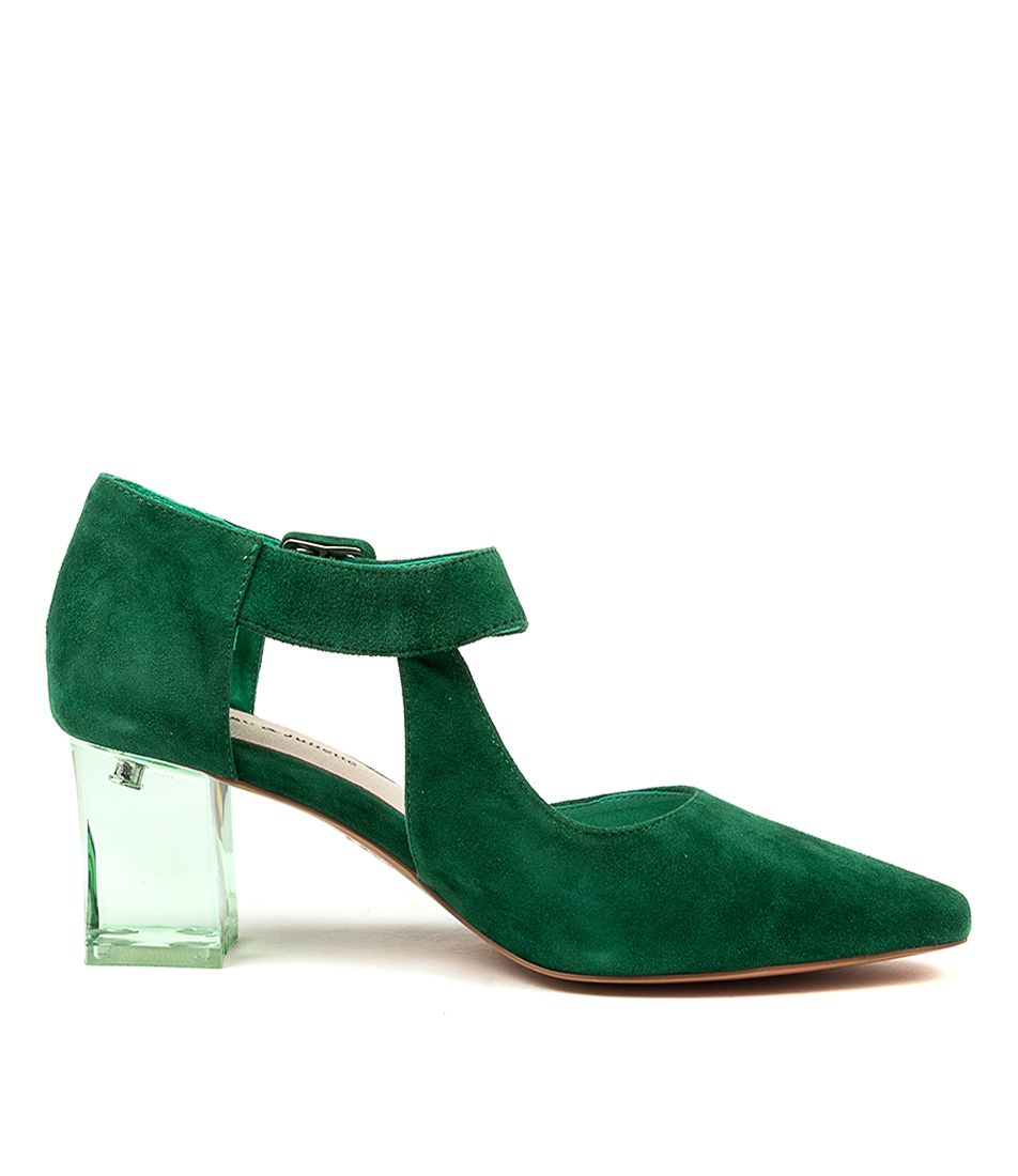 Inside View Women's Django & Juliette Shoe in Emerald Suede Sku: DJ15117H15SU