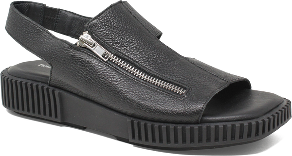 NEW DJANGO & JULIETTE women\'s inglish sandal in denim-denim sole tumble leather Django & Juliette Nodette Slide Sandal Denim main image 2